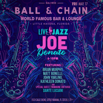 Live Jazz With Joe Donato at Ball & Chain