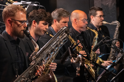 Zurich Jazz Orchestra Playing Rob Mcconnell at Moods - event poster Zurich Jazz Orchestra Playing Rob Mcconnell at Moods