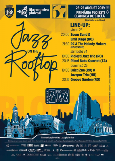 Luiza Zan & Jazzpar Trio at Jazz On The Rooftop at Palatul Culturii Din Ploiești