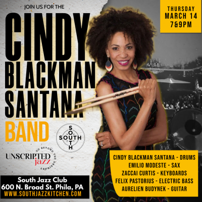 Cindy Blackman Santana Band at South Jazz Club