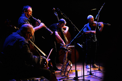 Kimmig Studer Zimmerlin Electric Trio Feat. John Butcher | Live Recording at Loft - event poster Kimmig Studer Zimmerlin Electric Trio Feat. John Butcher | Live Recording at Loft