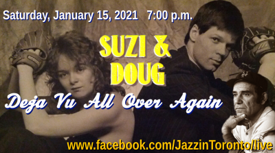 Suzi & Doug: Deja Vu All Over Again - event poster Suzi & Doug: Deja Vu All Over Again
