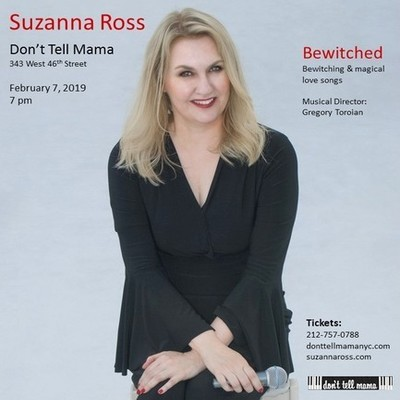 Suzanna Ross Sings Bewitching Love Songs At Don't Tell Mama at Don't Tell Mama