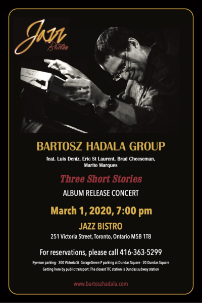 Bartosz Hadala Group at Jazz Bistro