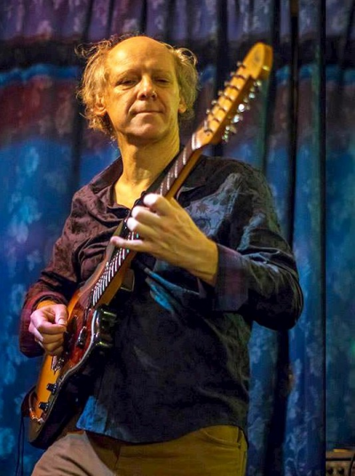Guitarist Pete Oxley at Chandos Arms Jazz