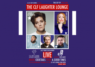 The Clf Laughter Lounge (last Thurs Each Month) at The CLF Art Lounge And Roof Garden