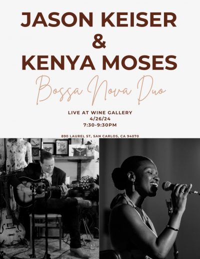Bossa Nova Duo at Wine Gallery 890