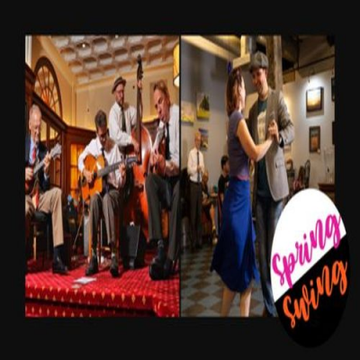 Spring Swing at Fairlawn Plaza - event poster Spring Swing at Fairlawn Plaza