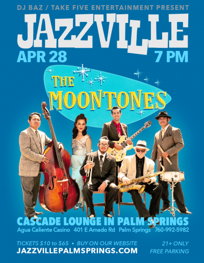 The Moontones at Jazzville Palm Springs