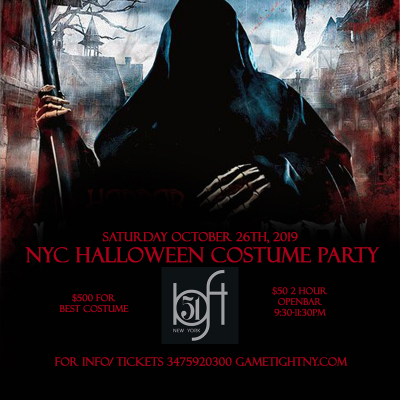 Loft 51 Nyc Saturday Openbar Halloween Costume Party 2019 at Loft 51 - event poster Loft 51 Nyc Saturday Openbar Halloween Costume Party 2019 at Loft 51