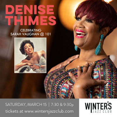 Denise Thimes at Winter's Jazz Club