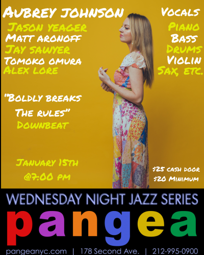 Aubrey Johnson Group at Pangea