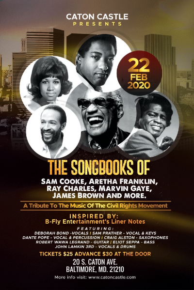 Tribute To The Music Of The Civil Rights Movement at Caton Castle