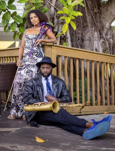 Sax & Violince at Gulf Coast Town Center