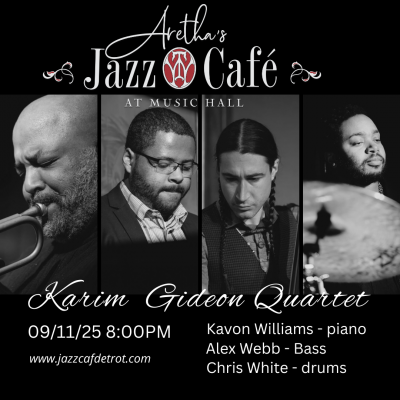 Karim Gideon Quartet at Aretha's Jazz Cafe