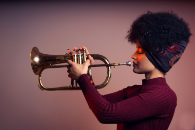 Milena Casado, Kali Rodriguez-Peña, Gunhild Seim at Festival of New Trumpet Music at Font Music