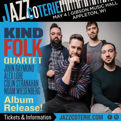 Kind Folk Quartet at Jazz Coterie at Gibson Music Hall