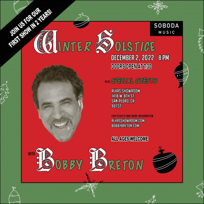 Bobby Breton & The Free Jazz Radicals - Holiday Concert at Alvas Showroom