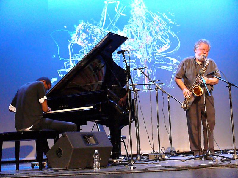 Matthew Shipp and Evan Parker at Vision Festival 2011© 2011 John Sharpe