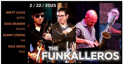 Ciao!jazz Featuring The Funkalleros at Ciao Amici's Restaurant