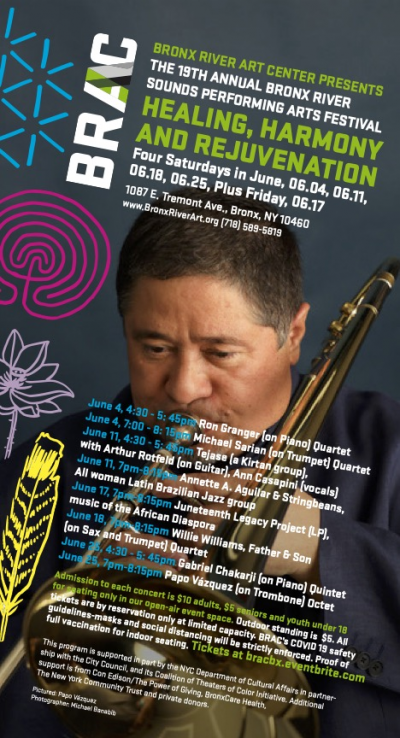 The 19th Annual Bronx River Sounds Performing Arts Festival at Bronx River Arts Center