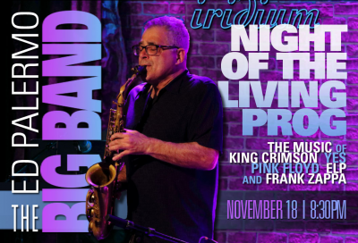 Ed Palermo Big Band at Iridium - event poster Ed Palermo Big Band at Iridium