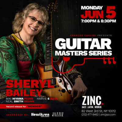Guitar Masters Series: Sheryl Bailey at Zinc Bar