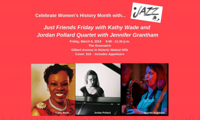 Just Friends Friday With Kathy Wade Feat. Jordan Pollard Quartet at The Greenwich