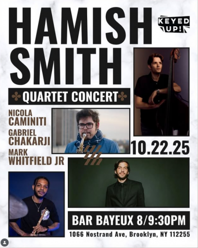 Hamish Smith Quartet at Bar Bayeux