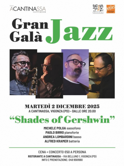 SHADES OF GERSHWIN feat. Michele Polga 4TET