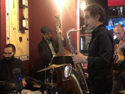 Alacrito Quartet Performs Latin Jazz at Scopo Divino - event poster Alacrito Quartet Performs Latin Jazz at Scopo Divino