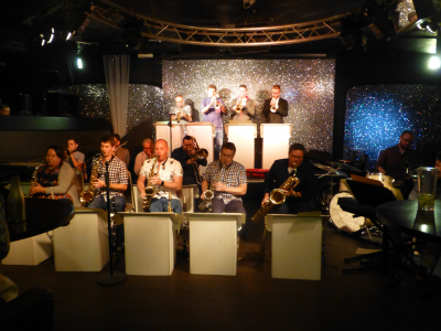 Mikey Davis Big Band Play The Sunday Lunchtime Session at Bulls Head Jazz Club