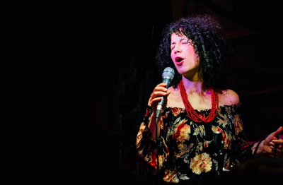 Vocalist Lily Dior at The Elephant Inn