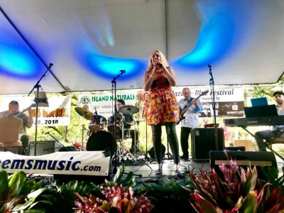 Allison Adams Tucker at East Hawaii Jazz And Blues Festival at Hilo Hawaiian Hotel - event poster Allison Adams Tucker at East Hawaii Jazz And Blues Festival at Hilo Hawaiian Hotel