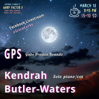 Warp Factor 9 Livestream: Kendrah Butler-waters/gabe Preston Sounds at The Philadelphia Suzuki Piano Academy