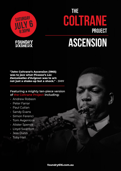 Coltrane Project - Ascension! at Foundry 616