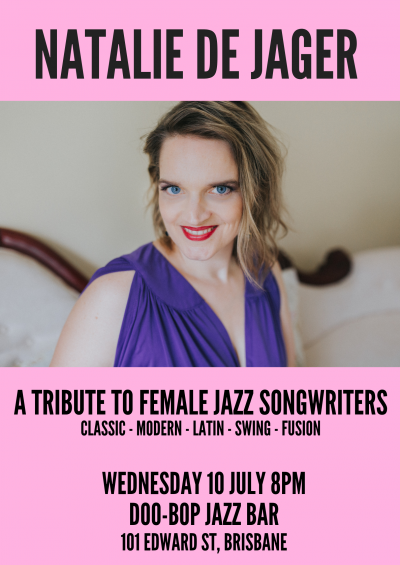 Natalie De Jager at Doo-Bop Jazz Bar