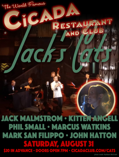 Jack's Cats at Maxwell Demille's Cicada Club