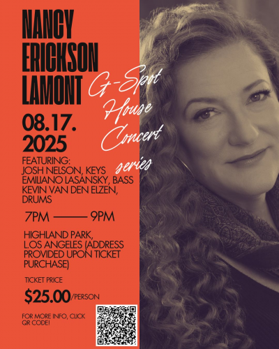 Nancy Erickson Lamont at The G Spot House Concert