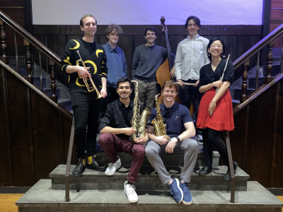 Out Of Time, Harvard University’s Jazz Combo Initiative Performs Free Concerts April 13 And 14 at Jill Rhone Park - event poster Out Of Time, Harvard University’s Jazz Combo Initiative Performs Free Concerts April 13 And 14 at Jill Rhone Park