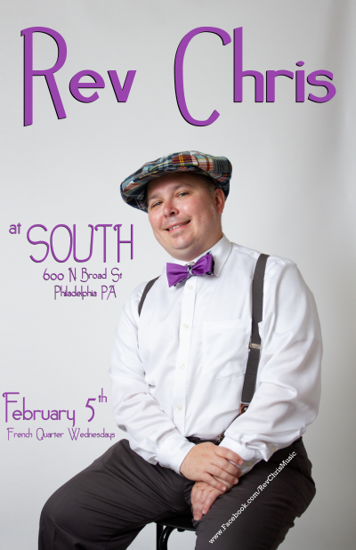 Reverend Chris at South Jazz Club