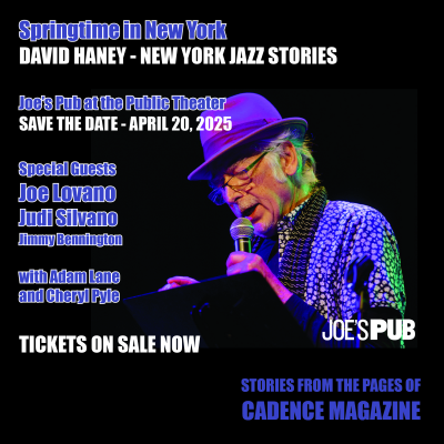 David Haney - New York Jazz Stories Special Guest Joe Lovano And Friends at Joe's Pub