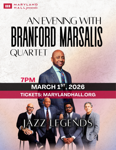 Branford Marsalis Quartert at Maryland Hall For The Creative Arts