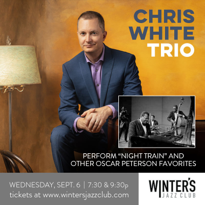 Chris White Trio at Winter's Jazz Club