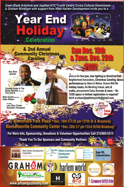 End Of Year Holiday Celebration at Manhattanville Community Center