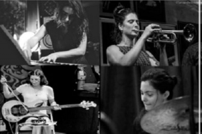 Tatiana Castro Mejia, Anna Abondolo, Rosina Scampino, Ale Gomez at Lilypad