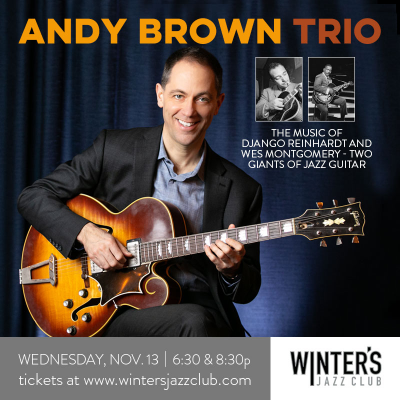 Andy Brown Trio at Winter's Jazz Club