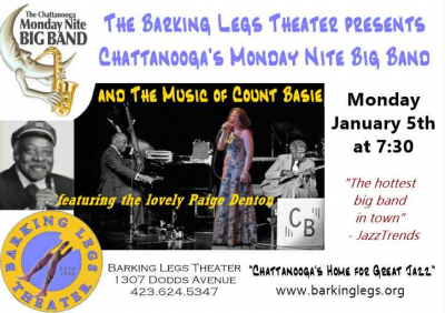 Chattanooga Monday Nite Big Band Count Basie Tribute at Barking Legs Theater