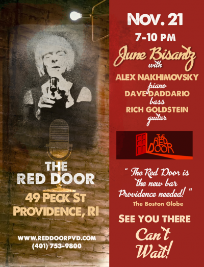 June Bisantz at The Red Door