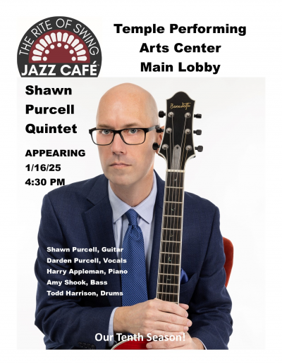 Shawn Purcell Quintet at Temple Performing Arts Center